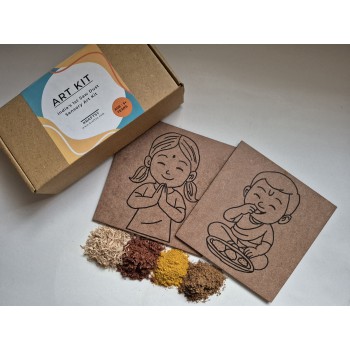 Indian Values Saw Dust Art Kit 